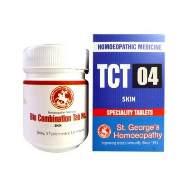 St. George's Homeopathy TCT 04 Tablets | Swadesiicart
