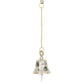 eCraftIndia Multicoloured Brass Hanging Pooja Bell Showpieces | Swadesiicart
