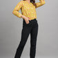 House of RP Women Cotton Yellow Print Casual Shirt | Swadesiicart