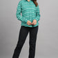 House of RP Women Cotton Green Print Casual Shirt | Swadesiicart