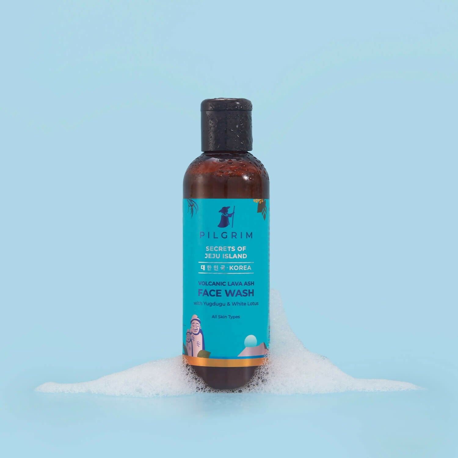 Pilgrim Face Wash with Yugdugu & White Lotus - Swadesiicart
