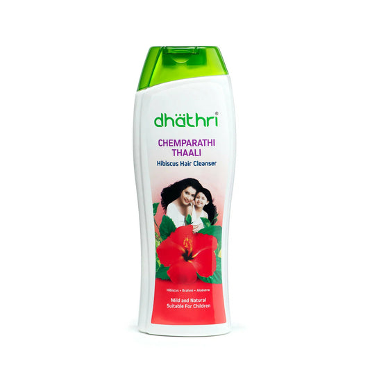 Dhathri Chemparathi Thaali Natural Hibiscus Shampoo For Soft and Shiny Hair - Dhathri Ayurveda