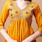 Alia Cut Embroidered Kurta With Pant & Dupatta, Multicolor - Hiral Fashion