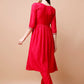 Alia Cut Embroidered Kurta With Pant & Dupatta, Multicolor - Hiral Fashion