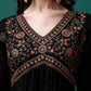 Alia Cut Embroidered Kurta With Pant & Printed Dupatta, Multicolor - Hiral Fashion