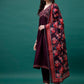 Alia Cut Embroidered Kurta With Pant & Printed Dupatta, Multicolor - Hiral Fashion