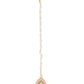 Gold-Polished Pink Kundan Studded Maang Tikka - Ruby Raang | Swadesiicart