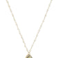 Gold-Polished White Brass Necklace - Ruby Raang | Swadesiicart