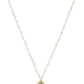 Gold-Polished White Brass Necklace - Ruby Raang | Swadesiicart