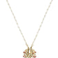 Gold-Polished Brass Necklace - Ruby Raang | Swadesiicart