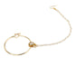 Women's Gold-Toned White Kundan Nose Ring - Ruby Raang | Swadesiicart