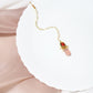 Gold-Polished Red Kundan-Studded Handcrafted Maang Tikka - Ruby Raang | Swadesiicart