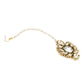 Gold-Polished Kundan Maang Tikka - Ruby Raang | Swadesiicart