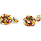 Yellow Floral Jewellery Set - Ruby Raang - Swadesiicart