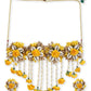 Yellow Gold-Polished Jewellery Set - Ruby Raang - Swadesiicart