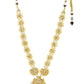 Gold-Toned White Brass Gold-Polished Necklace - Ruby Raang | Swadesiicart