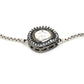 Women's Silver-Toned Brass Handcrafted Silver-Plated Charm Bracelet - Ruby Raang - Swadesiicart