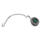 Silver-Plated Green Kundan Stone-Studded Maang Tikka - Ruby Raang | Swadesiicart