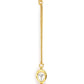 Gold-Polished White Kundan-Studded Maang Tikka - Ruby Raang | Swadesiicart