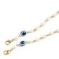 Gold-Toned Embellished Mask Chain - Ruby Raang | Swadesiicart