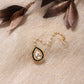 White Gold-Toned Plated Kundan-Studded Pearl Beaded Maang Tikka - Ruby Raang | Swadesiicart