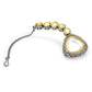Silver-Plated Kundan Maang Tikka - Ruby Raang | Swadesiicart