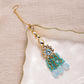 Women's Turquoise Bluegold Kundan Head Jewellery - Ruby Raang | Swadesiicart
