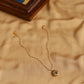 Women's Gold-Polished Chain Necklace - Ruby Raang | Swadesiicart
