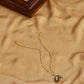 Gold-Polished White Chain - Ruby Raang | Swadesiicart