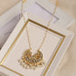White Gold-Polished Brass Chain - Ruby Raang | Swadesiicart