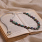 Multicoloured Brass Silver-Plated Handcrafted Necklace - Ruby Raang | Swadesiicart