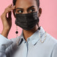 Beaded Embellished Mask Chain - Ruby Raang