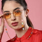 Gold-Polished Multicolored Beaded Mask Chain - Ruby Raang | Swadesiicart