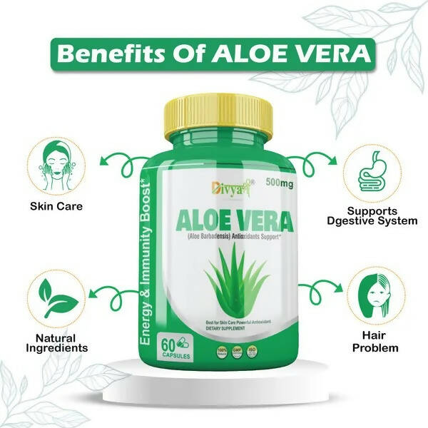 Divya Shree Aloe Vera Capsules | Swadesiicart