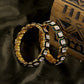 Kundan Meenakari Bangles (set of 2) - Ruby Raang - Swadesiicart