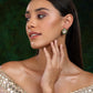 Teardrop Green Studs - Ruby Raang - Swadesiicart