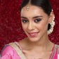 Kundan Maang Tikka with Diamonds - Ruby Raang | Swadesiicart