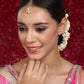 Kundan Maang Tikka with Diamonds - Ruby Raang | Swadesiicart