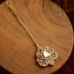 Kundan Maang Tikka with Diamonds - Ruby Raang | Swadesiicart