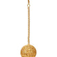 Golden Maang Tikka - Ruby Raang | Swadesiicart