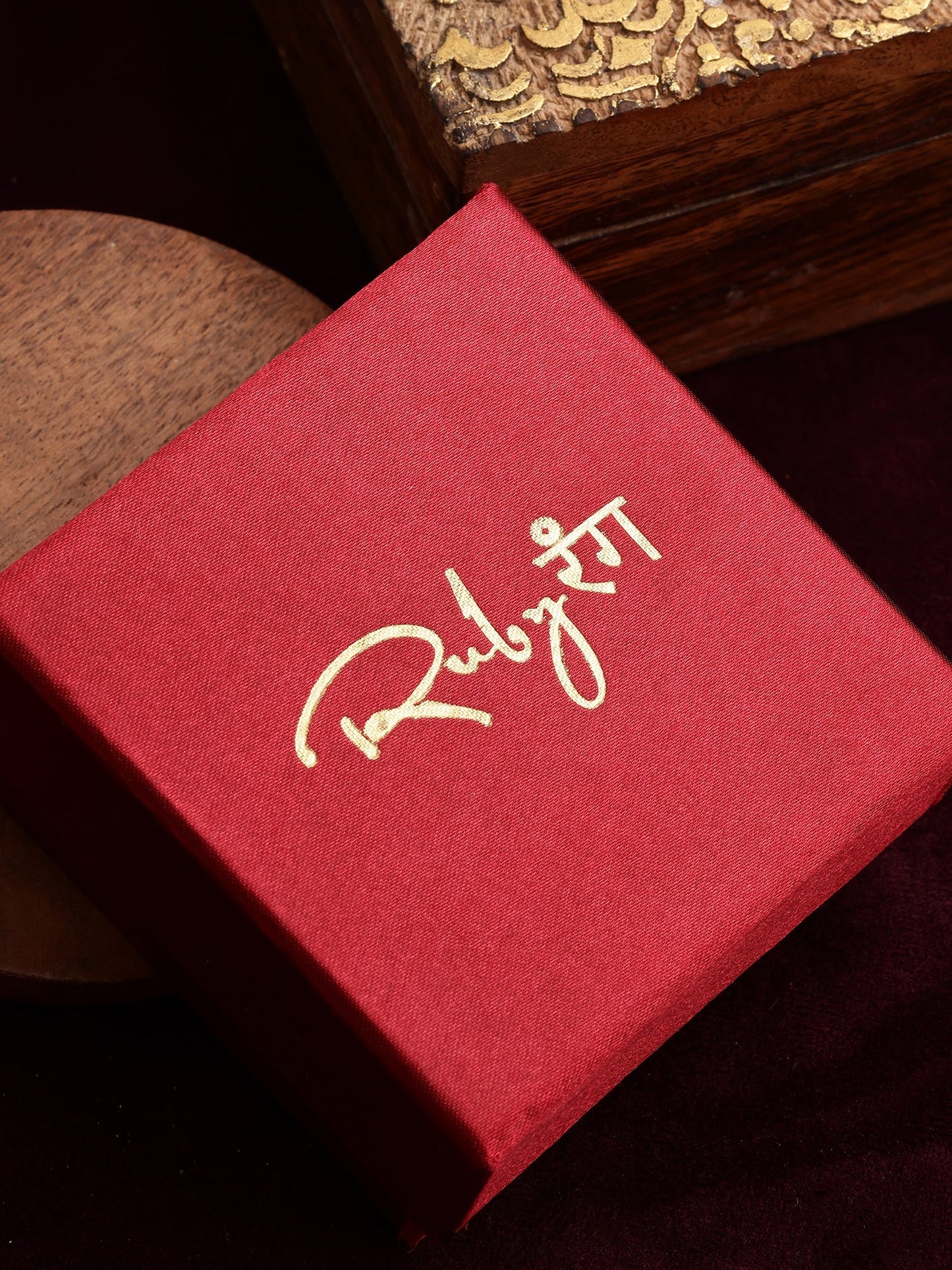 Oversized Emerald Cocktail Ring - Ruby Raang | Swadesiicart
