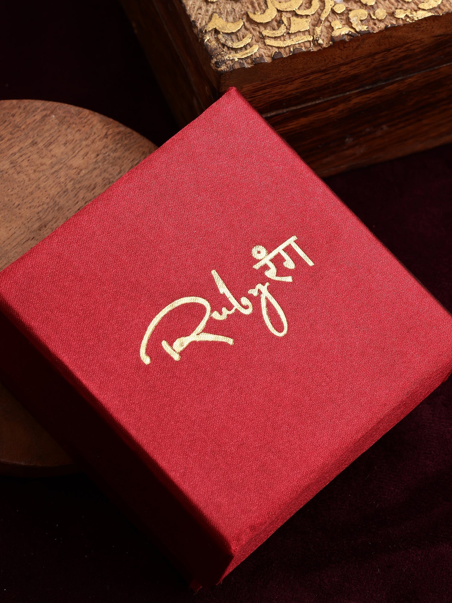 Oversized Emerald Cocktail Ring - Ruby Raang | Swadesiicart