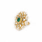 Oversized Round Cocktail Kundan Ring - Ruby Raang | Swadesiicart