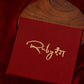 Oversized Round Cocktail Kundan Ring - Ruby Raang | Swadesiicart