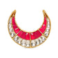 Half Moon Kundan Ring - Ruby Raang | Swadesiicart