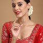 Kundan and Meenakari Bangle - Ruby Raang - Swadesiicart
