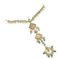 Kundan and Stone Hair Braid (Chotti) - Ruby Raang | Swadesiicart