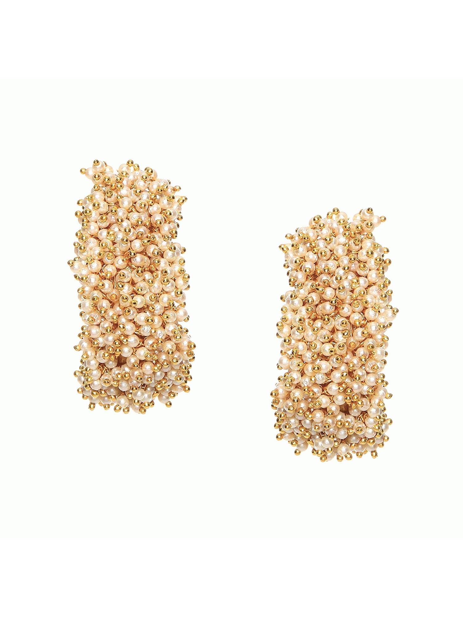 Pearl Loops - Ruby Raang - Swadesiicart