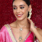 Kundan Long Necklace - Ruby Raang | Swadesiicart
