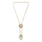 Kundan Long Necklace - Ruby Raang | Swadesiicart